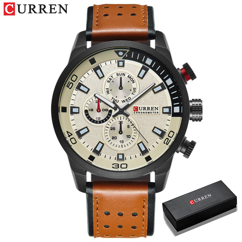 Zen Luxury Watch - CURREN-reloj de lujo para hombre, cronógrafo