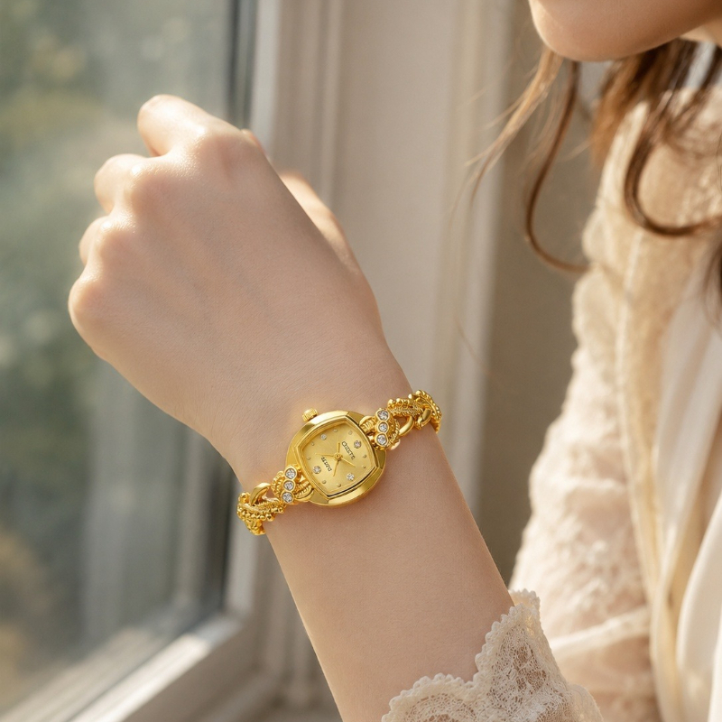 Luxury Watch And Jewelry Brand - Reloj de Pulsera de Cuarzo para