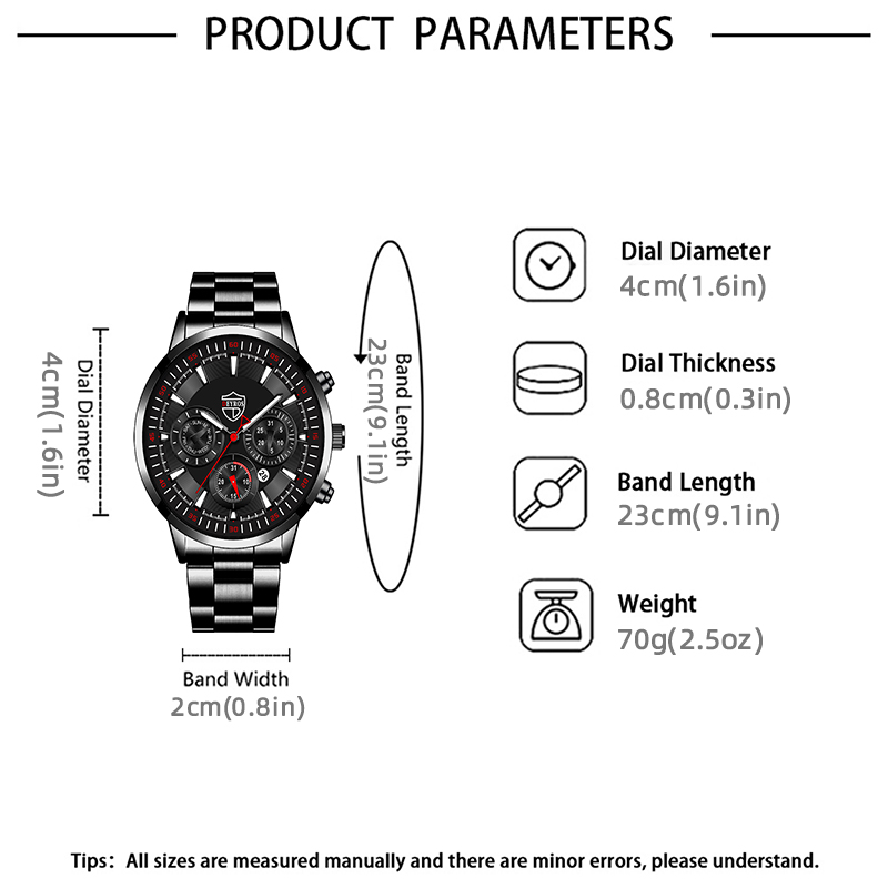 Conjunto de relojes de moda pa - Luxury Watch Cheap reseña y precio