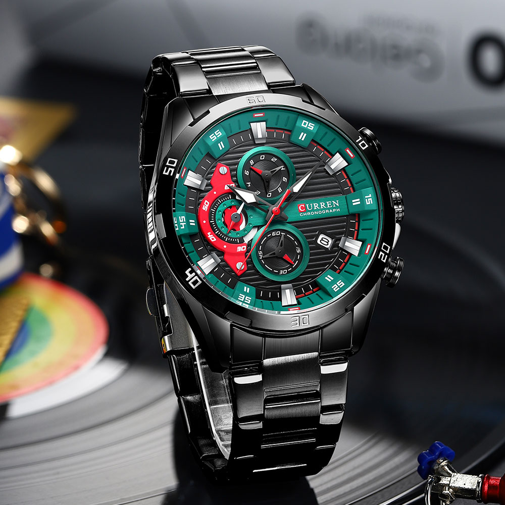 CURREN-Reloj de pulsera para h - Zen Luxury Watch reseña y precio