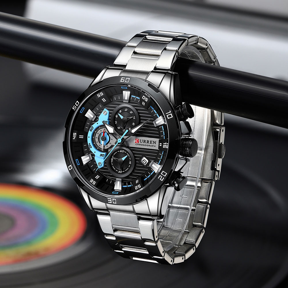 CURREN-Reloj de pulsera para h - Zen Luxury Watch reseña y precio