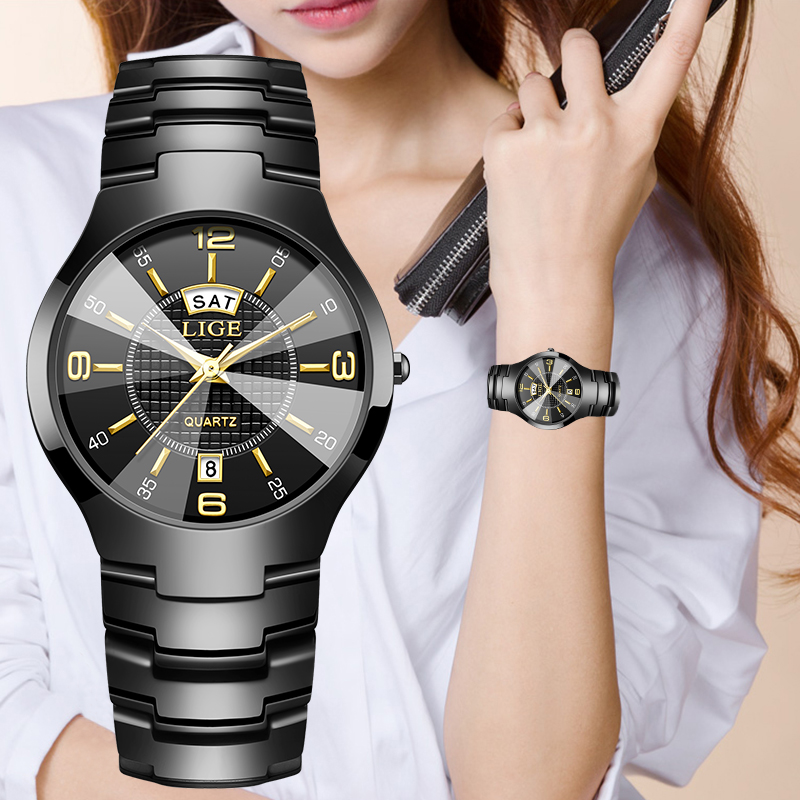 Reloj de pulsera LIGE elegante - Luxury Watch In Usa reseña y precio