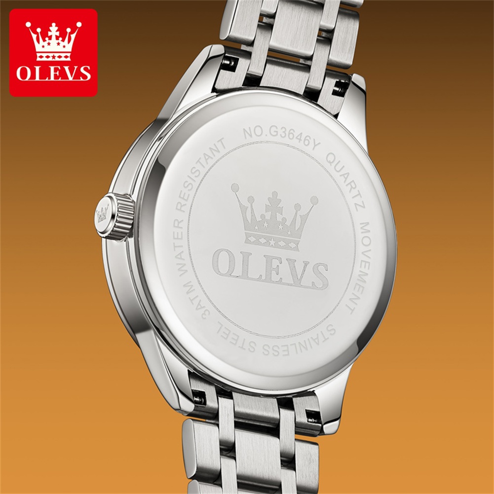 OLEVS Moon Phase relojes para  - Luxury Watch In Usa reseña y precio