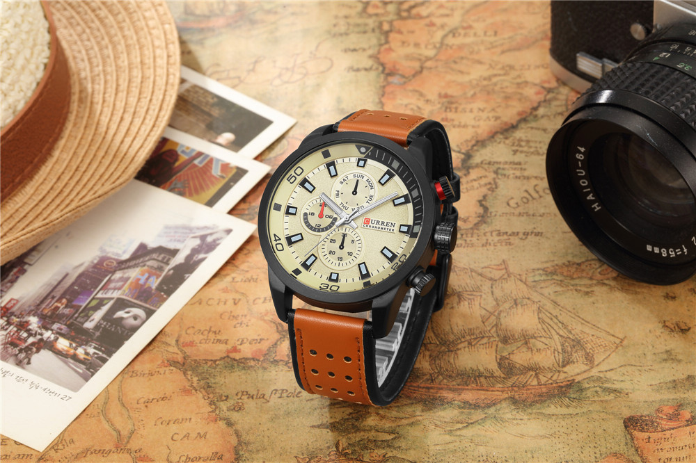 CURREN-reloj de lujo para homb - Zen Luxury Watch reseña y precio