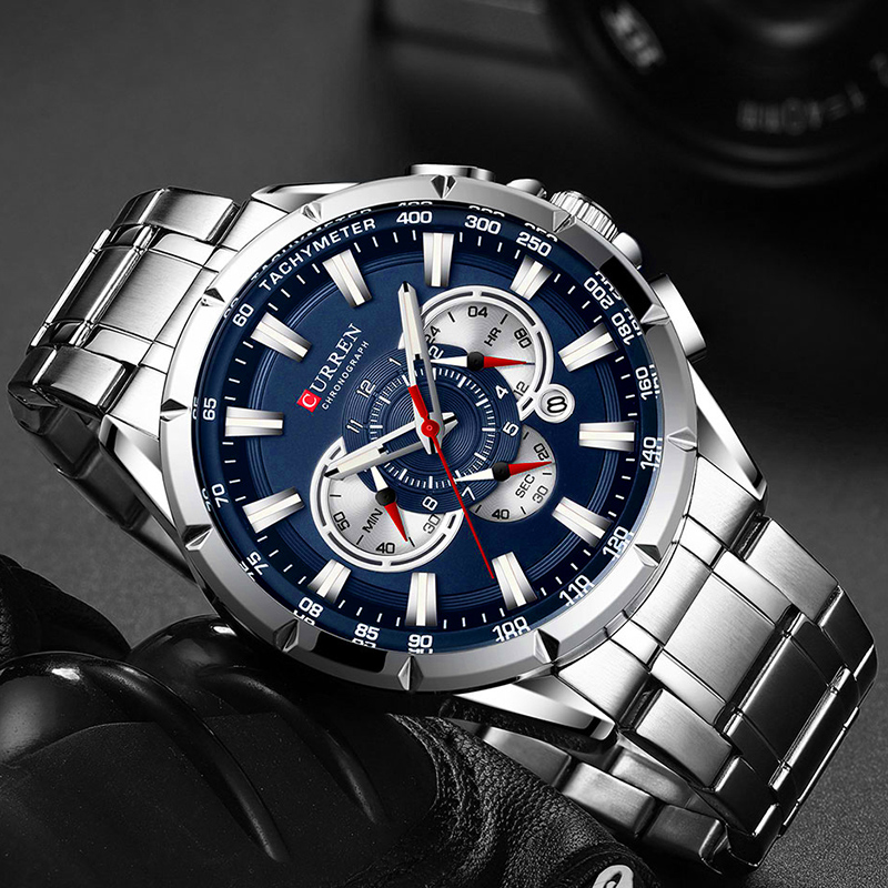 Reloj de pulsera CURREN para h - Zen Luxury Watch reseña y precio