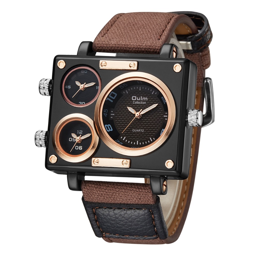 Oulm-reloj analógico de cuarzo - Zen Luxury Watch reseña y precio