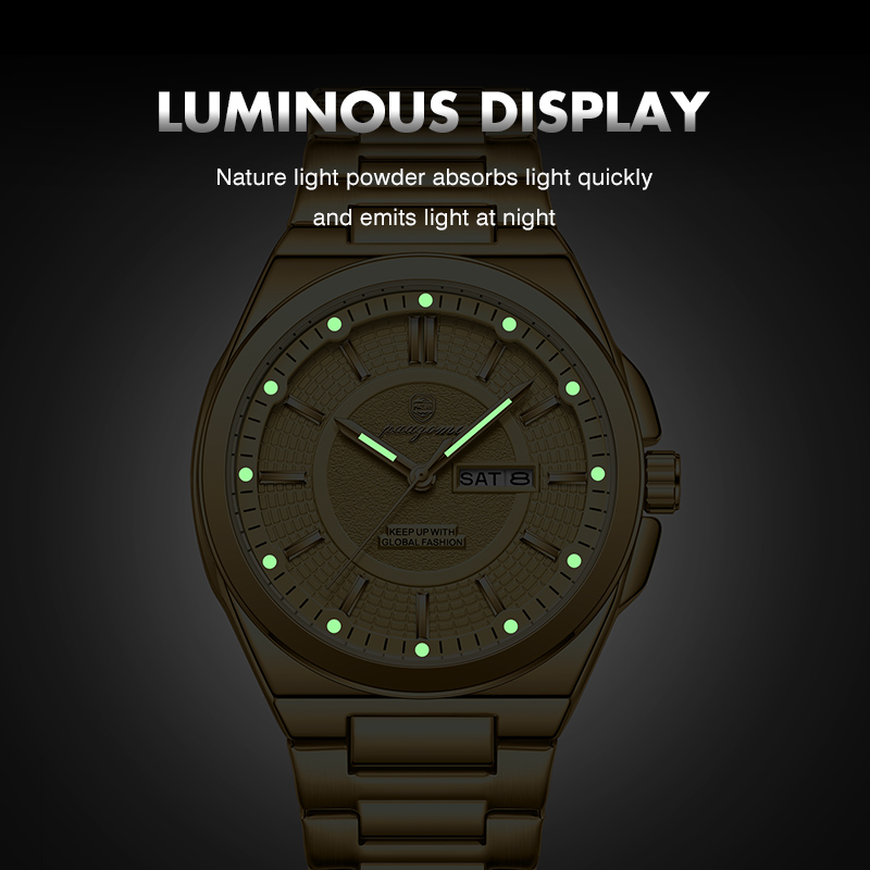 Reloj de Lujo Militar para Hom - Luxury Watch Green Dial reseña y precio