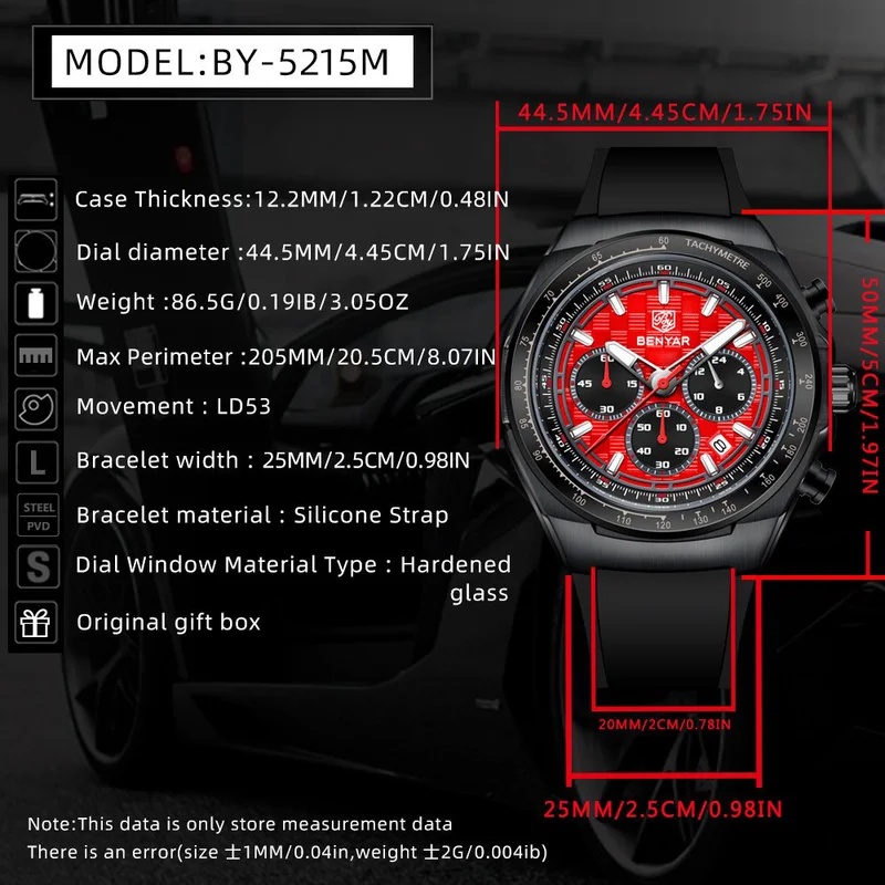 Reloj de Lujo para Hombre BENY - Luxury Watch In Usa reseña y precio