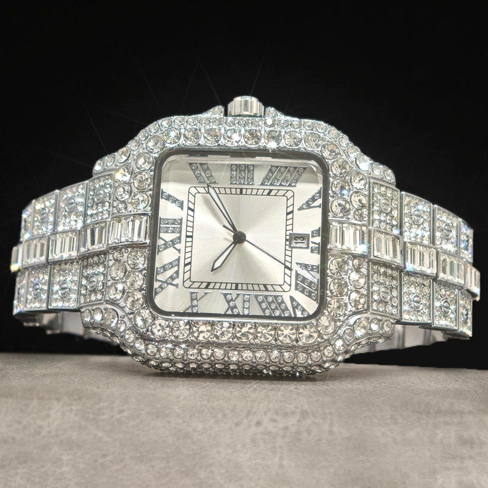 Reloj de lujo con diamantes pa - Luxury Watch And Jewelry Brand reseña y precio
