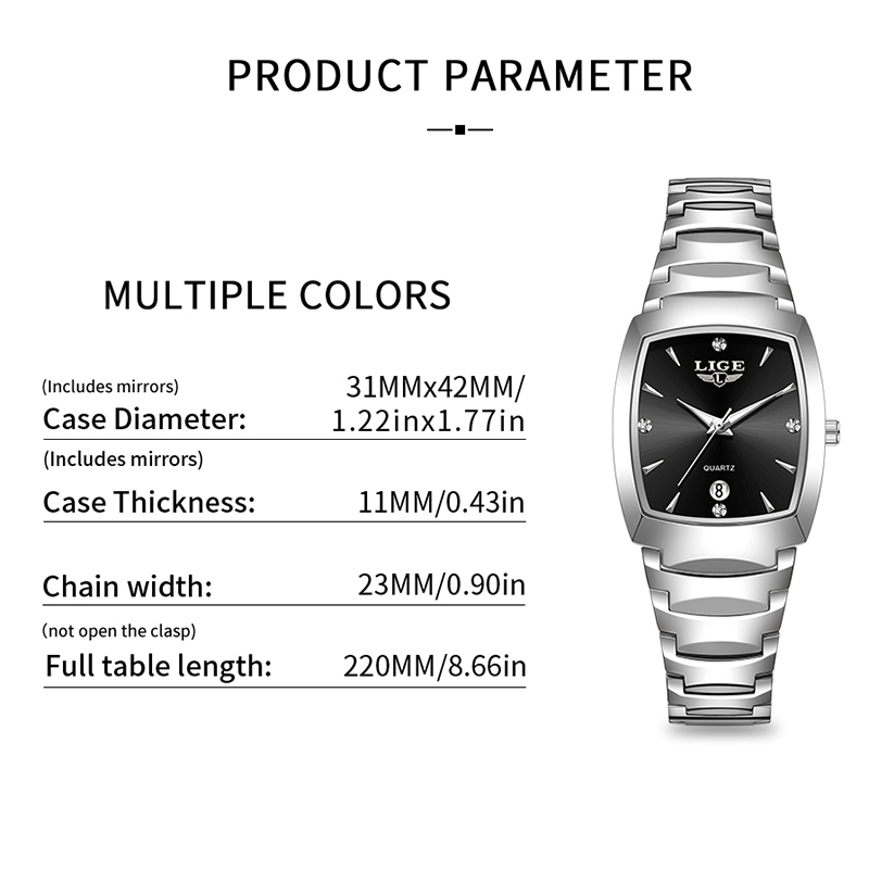 Reloj LIGE para mujer, reloj d - Luxury Watch In Usa reseña y precio