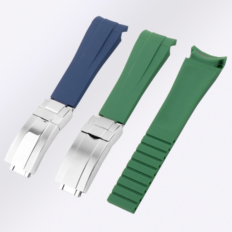 Reloj de goma para Rolex, negr - Luxury Watch Green Dial reseña y precio