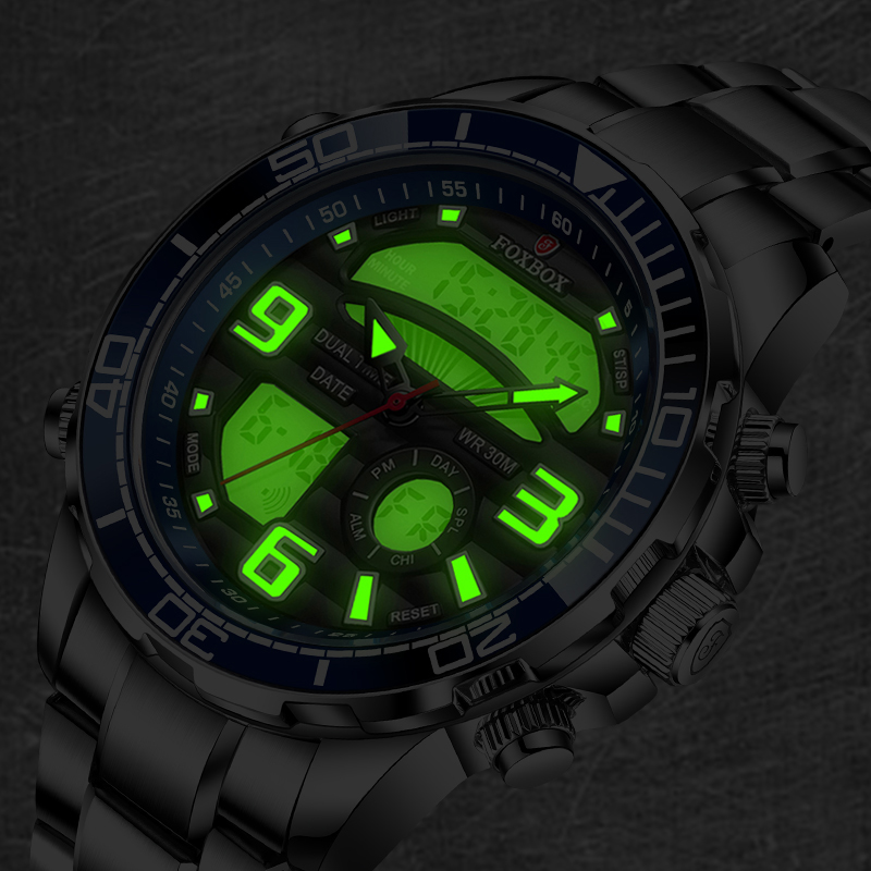 Reloj LIGE para Hombre, Marca  - Zen Luxury Watch reseña y precio