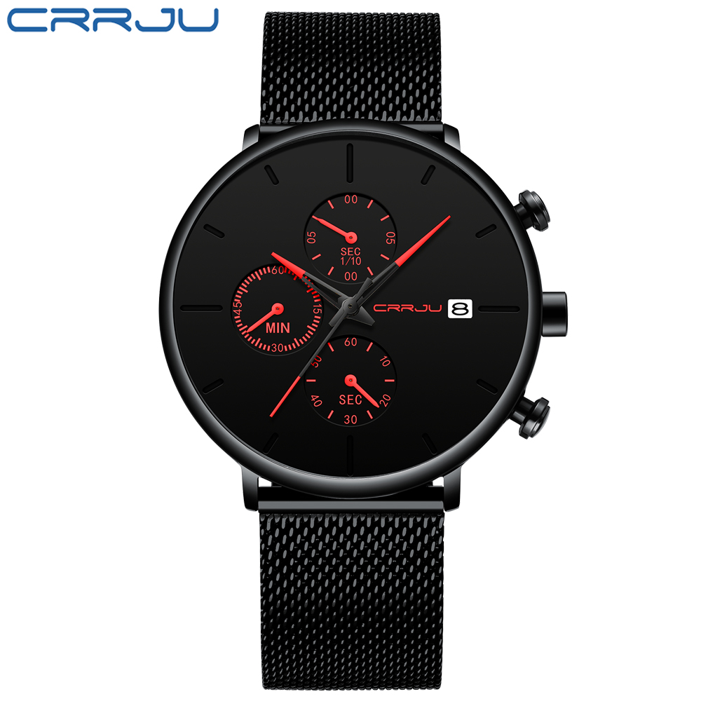 Relojes CRRJU para hombre, rel - Luxury Watch Cheap reseña y precio