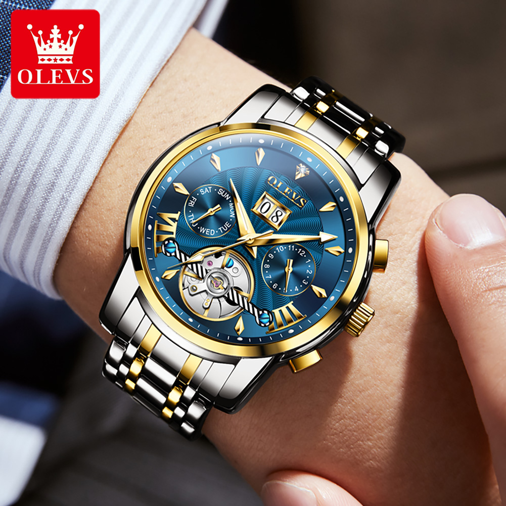 OLEVS relojes para hombre, mod - Luxury Watch In Usa reseña y precio