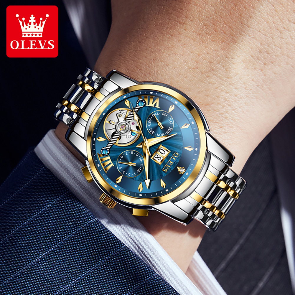 OLEVS relojes para hombre, mod - Luxury Watch In Usa reseña y precio