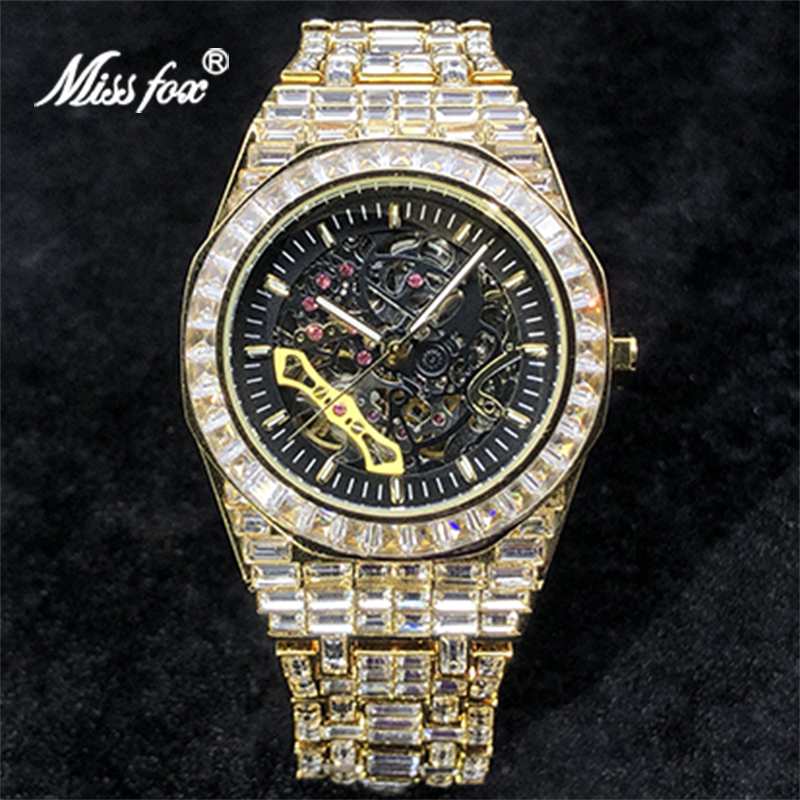 MISSFOX-reloj mecánico de acer - Luxury Watch And Jewelry Brand reseña y precio