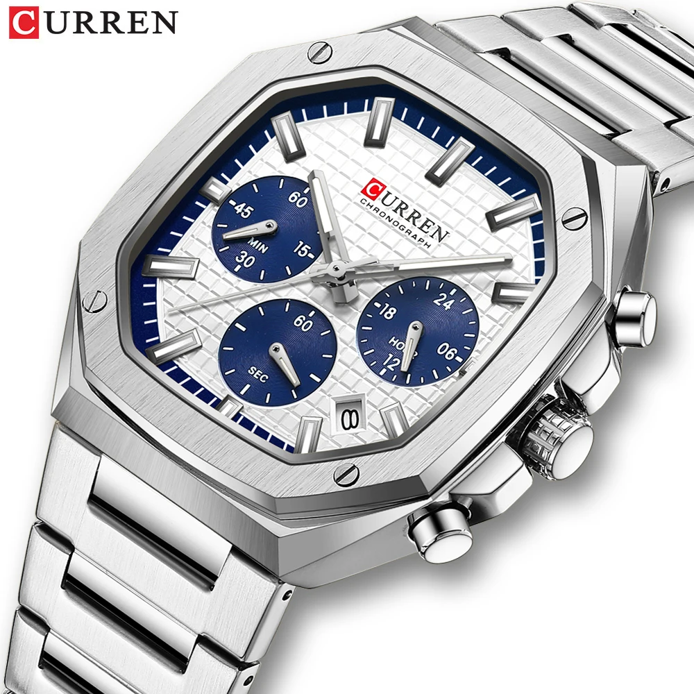 CURREN – reloj curren para hom - Zen Luxury Watch reseña y precio