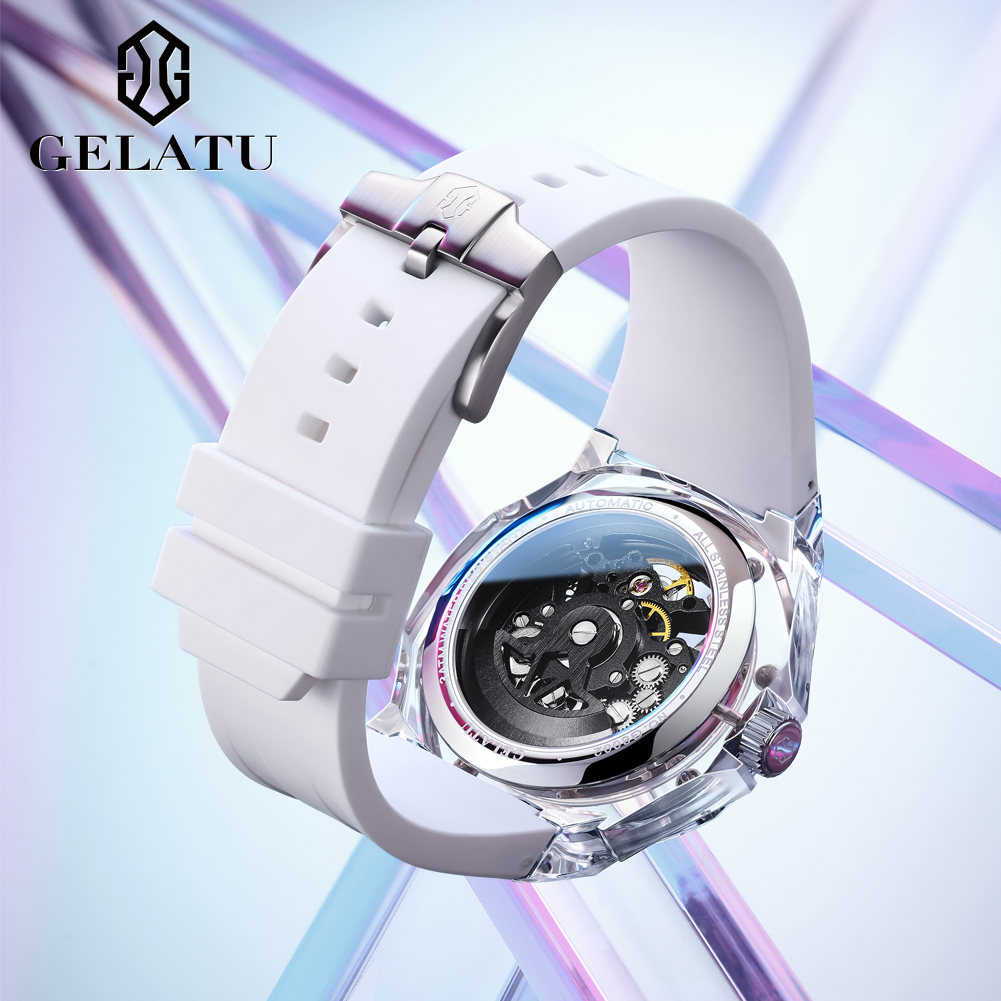 GELATU 8002 reloj mecánico aut - Luxury Watch In Usa reseña y precio